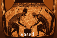 vased ancient greek vase