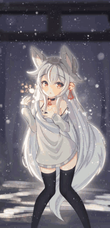 Cute Anime Wolf Girl GIFs | Tenor