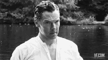 Handsome Benedict Cumberbatch GIF - Handsome Benedict Cumberbatch Black And White GIFs