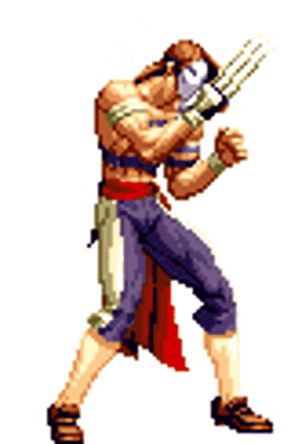 Vega Sticker  Street Fighter II – AJTouch