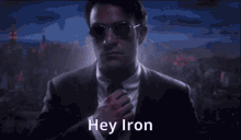 Hey Iron Hi Iron GIF