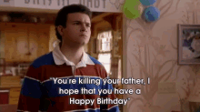 The Goldburgs: Beverly Wishes Son Barry A Happy Birthday GIF