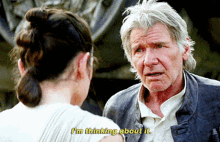 Star Wars Han Solo GIF - Star Wars Han Solo Im Thinking About It GIFs