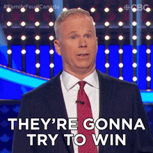 They'Re Gonna Try To Win Gerry Dee GIF - They'Re Gonna Try To Win Gerry Dee Family Feud Canada GIFs