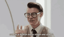 Cute As A Button All Of You GIF