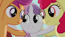 my little pony my little pony friendship is magic scootaloo sweetie belle apple bloom