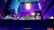 Rise Of The Tmnt Michelangelo GIF - Rise Of The Tmnt Michelangelo A Dreamer GIFs