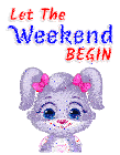 Weekend Weekends Sticker - Weekend Weekends Let The Weekend Begin Stickers