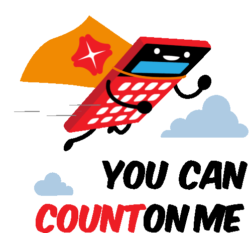 Count Count On Me Sticker - Count Count On Me You Can Count On Me Stickers