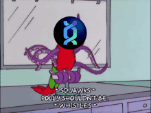 Squawk Squawks GIF - Squawk Squawks Simpsons GIFs