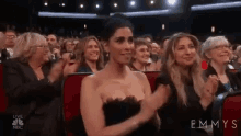 Sarah Silverman Emmys GIF - Sarah Silverman Emmys Applause GIFs