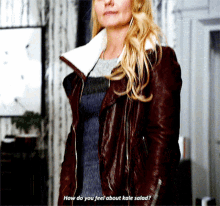 Once Upon A Time Emma Swan GIF - Once Upon A Time Emma Swan How Do You Feel About Kale Salad GIFs