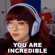 You Are Incredible And Amazing Laurel Rothamel GIF - You Are Incredible And Amazing Laurel Rothamel Koolysmiley GIFs