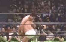 Wrestling Sternness Dust GIF - Wrestling Sternness Dust Jun Akiyama GIFs