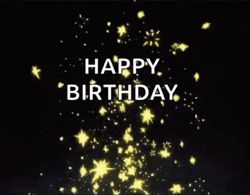 Happy Birthday Celebrate GIF - Happy Birthday Celebrate Stars - Discover & Share GIFs