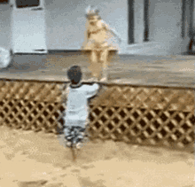 16. They Constantly Misjudge Their Strength And Coordination. GIF - Catch Me Fall Fail GIFs