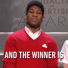 and the winner is jonathan majors saturday night live the victor is your champion is