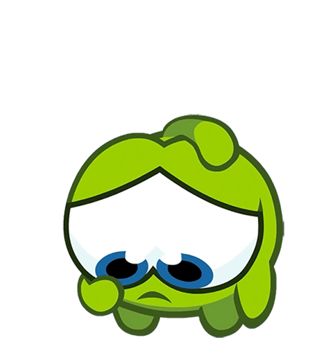 I Have An Idea Nibble Nom Sticker - I Have An Idea Nibble Nom Cut The Rope Stickers
