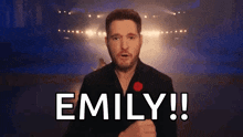 Performing Michael Buble GIF - Performing Michael Buble Higher Song GIFs