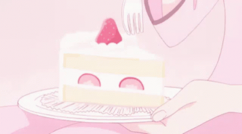 Birthday Cake GIF - Birthday Cake Anime - Discover & Share GIFs