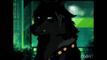 Wolves Of The Mist Angel Wolves Of The Mist GIF - Wolves Of The Mist Angel Wolves Of The Mist Black Anime Wolf GIFs