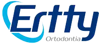 a logo for entity orthodontia is shown on a white background