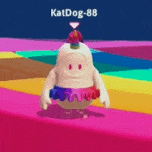 Katdog Attitude GIF - Katdog Attitude Fall Guys GIFs