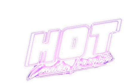 Logo Hot Country Knights Sticker