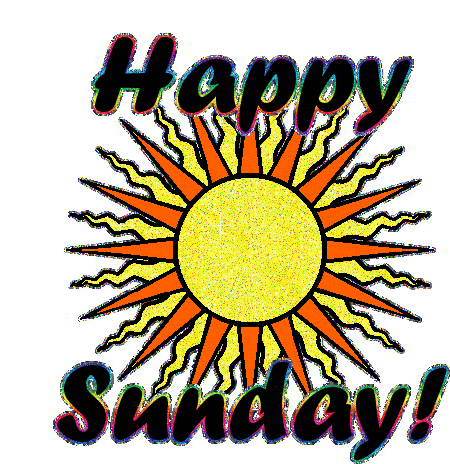 Happy Sunday Sunshine Sticker - Happy Sunday Sunshine Sticker Stickers