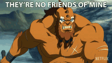 Theyre No Friends Of Mine Beast Man GIF - Theyre No Friends Of Mine Beast Man Masters Of The Universe Revelation GIFs
