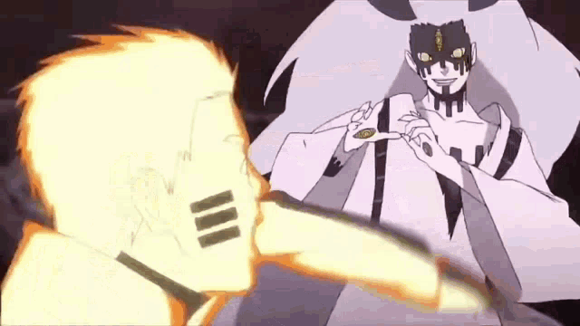 Le vénérable du sommet Naruto-uzumaki