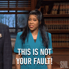 This Is Not Your Fault Regina King GIF - This Is Not Your Fault Regina King Saturday Night Live GIFs