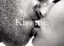 kiss love couple kiss me