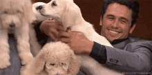 Puppy Heaven GIF - Smiling Happy James Franco GIFs