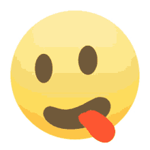 emoji smiley tongue out lick