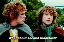 The Hobbit Breakfast GIF - The Hobbit Breakfast Hungry Again GIFs