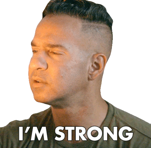 Im Strong The Situation Sticker - Im Strong The Situation Mike Sorrentino Stickers