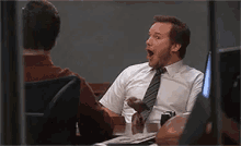 Chris Pratt Reaction GIF - Parksandrec GIFs
