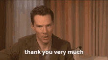 Thank You Benedict Cumberbatch GIF - Thank You Benedict Cumberbatch Gratitude GIFs