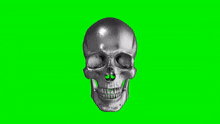 Skull Skull Emoji GIF - Skull Skull Emoji Spinning Skull GIFs