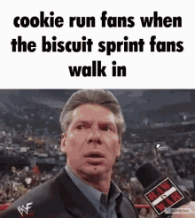 cookie run cookie run kingdom when the wwe meme