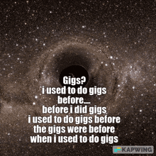 Gis I Used To Do Gigs GIF - Gis I Used To Do Gigs GIFs