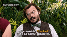 Now Sparkle. Sparkle?Like An Anime Character..Gif GIF - Now Sparkle. Sparkle?Like An Anime Character. Jumanji: Welcome-to-the-jungle Q GIFs