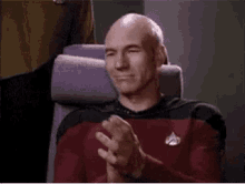 Applause Picard GIF - Applause Picard Yay GIFs