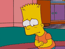 Crying Bart GIF - Crying Bart The Simpsons GIFs