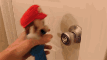Sml Mario GIF - Sml Mario Door Stuck GIFs