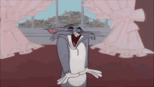 Tom And Jerry Reactions GIF - Tom And Jerry Tom Reactions GIFs