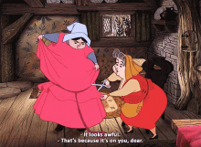 Fairies GIF - Sleeping Beauty It Looks Awful Thats Because Its On You GIFs