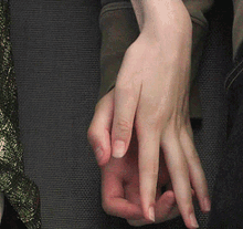 Holding Hands Couple GIF