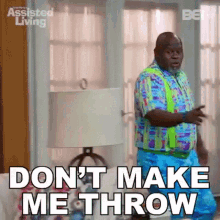 Dont Make Me Throw These Hands On You Mr Brown GIF - Dont Make Me Throw These Hands On You Mr Brown Assisted Living GIFs